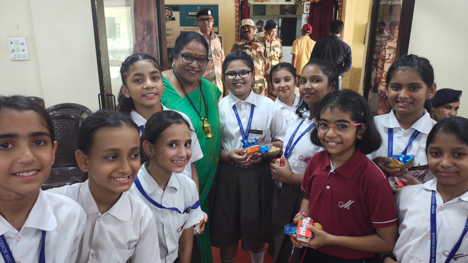 Raksha Bandhan Celebration at ITBP Office